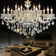 Bohemian Crystal Chandelier For Hotel Project Contemporary Glass Chandelier Luxury Hotel lobby Lamp Chandelier Suspension E14 2024 - buy cheap