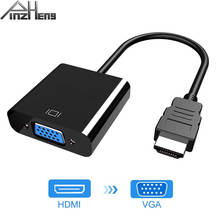 HDMI TO VGA Adapter With Audio Cable HD 1080P HDMI Splitter To VGA Converter Digital Cable For PC Laptop TV HDMI VGA adapter 2024 - buy cheap