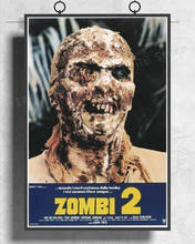 NJ618 ZOMBIE aka Zombi 2 Movie Horror Cult Dawn of the Dead Lucio Fulci 01 Wall Sticker Silk Poster Art Home Decoration 2024 - buy cheap