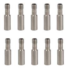 10 Pack Heatbreak Throat Compatible for Creality CR-10 CR-10S S4 S5 Ender 3 / Pro Series 3D Printer Hotend Extruder 2024 - buy cheap