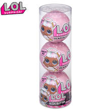 LOL surprise dolls GLAM GITTER 3 шт. Ограниченная серия lols ball экшн-модель lols куклы blind eggs box для девочек Подарки на день рождения 2024 - купить недорого