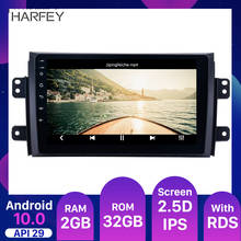 Harfey-Radio con GPS para coche, reproductor Multimedia con Android 10,0, 9 pulgadas, estéreo, AUX, DVR, para Suzuki SX4/Fiat Sedici, 2006-2012 2024 - compra barato