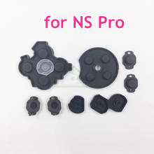 Juego de almohadillas de goma conductoras ABXY para Nintendo Switch Pro, juego de botones para reparación de NS Pro 2024 - compra barato