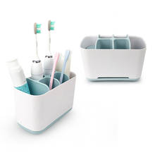 Soporte multifunción para cepillo de dientes, caja de almacenamiento para baño, cepillo de maquillaje, afeitado, cepillo de dientes eléctrico, soporte organizador de pasta de dientes 2024 - compra barato