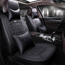 high quality Universal PU Leather car seat covers for citroen c2 c3 c4 /KIA Rio/rio 3 aircross grand picasso ds5 2024 - buy cheap