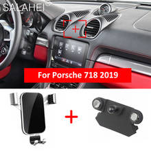 Mobile Phone Holder For PORSCHE 718 Boxster 2019 Air Vent Mount Bracket GPS Phone Holder Clip Stand in Car For Iphone Xiaomi 2024 - buy cheap