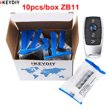 10PCS/BOX , KEYDIY Universal Smart Key ZB11 for KD-X2 KD900 Mini KD Car Key Remote Replacement Fit More than 2000 Models 2024 - buy cheap