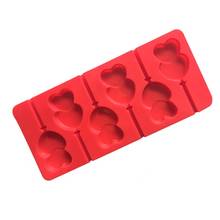 Love Heart Lollipop Molds Jelly and Candy Molds Cake Mold Variety Cake Decorating Form Silicone Bakeware 2024 - buy cheap