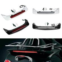 Motocicleta tronco traseiro spoiler led luz de freio para honda goldwing 1800 gl1800 2001-2017 2016 2015 branco/preto/azul/vermelho/sem pintura 2024 - compre barato