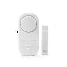 Alarma antirrobo de seguridad inalámbrica para el hogar, Sensor magnético para puerta y ventana, 80dB, autoadhesiva, para casa y Hotel 2024 - compra barato