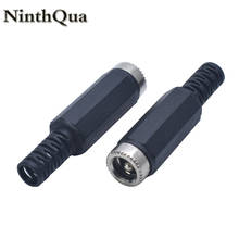 NinthQua 5pcs Female DC Power Jack Plugs Socket Adapter Connector 2.1/2.5mm x 5.5mm For Socket Repairs Tool 5.5*2.1mm 5.5*2.5mm 2024 - buy cheap