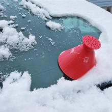 Auto Snow Scraper Ice Scraper Windshield Funnel Shovel Cone Shaped Winter Car Tool Snow Remover Scraper for car 2024 - buy cheap