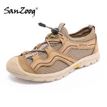 Summer Breathable Men Outdoor Trekking Sneakers Hiking Shoes Treking Tracking Trecking Buty Trekingowe Meskie 2024 - buy cheap