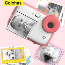 Children's Instantane Camera Christmas Toy For Kids Grils Instant Print Camera Digital Video Camera With Thermal Photo Paper 2024 - buy cheap