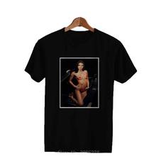 Kendall Jenner-camisetas personalizadas para hombre y mujer, camisa Sexy de manga corta de algodón, ropa de calle de verano 2024 - compra barato