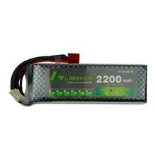 Limskey Power Brand New Lipo Battery 11.1V 2200mAh 25C MAX 35C T Plug for RC Airplane T-REX 450 Halicopter Part 11.1v 3s battery 2024 - buy cheap
