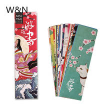 Japanese Vintage Style Kawaii Bookmark Paper Book Markers Marque Page Cute Stationery Office School Chancery Supplie 30pcs/lot 2024 - buy cheap