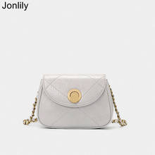 Jonlily Women PU Leather Mni Shoulder Bag Female Fashion Long Chain Messenger Crossbody Bag Teens Daybag Purse -KG505 2024 - buy cheap