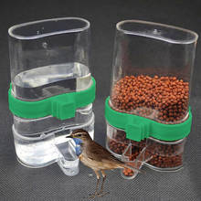 Alimentador de pássaros de água alimentador de alimentos bebedouro automático distribuidor de animais de estimação gaiola de papagaio sparrow gaiola de pássaros dropship 2024 - compre barato