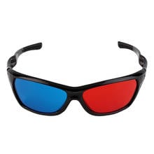 3D Glasses 3D Virtual Video View Anaglyph Red / Blu Glasses For 3D Movies 2024 - buy cheap