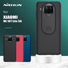 Nillkin-funda protectora esmerilada para Xiaomi Mi 10T Lite 5G, carcasa deslizante para Camshield, 5G 2024 - compra barato