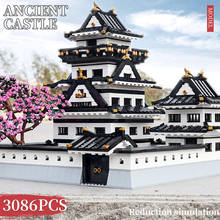 Mould King 22006 Famous Architecture The MOC Himeji Castle Model Sets Building Blocks Bricks Assembled DIY Birthday Gifts 2024 - buy cheap