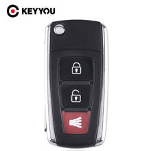 KEYYOU-carcasa de llave de coche remoto para Proton, transpondedor de entrada sin llave, cubierta de llave, Fob, 3 botones 2024 - compra barato