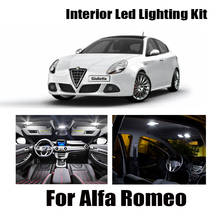 Luz LED Interior para coche, Kit Canbus para Alfa Romeo, Giulietta, Mito, Brera, GT, Spider, Giulia, 4C, Stelvio, 147, 156, 159, 166 2024 - compra barato