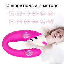 APHRODISIA 12 Speeds Waterproof Sex Toys for Couple, Silicone G Spot Vibe Vibrator, USB Rechargeable Sex Products Adult Sex Toys 2024 - buy cheap