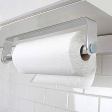 Self Adhesive & Wall Mount Paper Towel Holder & Dispenser,Kitchen Tissue Towel Holder Stand Under Cabinet-Silver 2024 - buy cheap