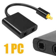 2018 High Quality Mini USB Audio Cable Digital Toslink Optical Fiber Audio 1 to 2 Female Splitter Adapter 23CM Mayitr 2024 - buy cheap