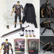 Figura de ação figma 359, boneco colecionável berserk bercutuku preto 2024 - compre barato