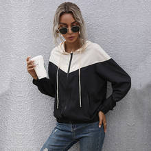 Spring Autumn Fashion women Bomber women hooded Jacket Pocket Zipper Hooded Outwear Loose Plus Size Windbreaker Famale 2024 - buy cheap