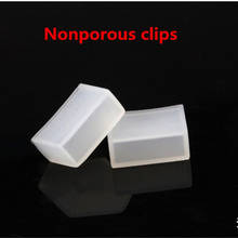 Wholesale 100-1000pcs Silicon clip,Nonporous end caps use for 5050 3528 WS2813 ws2801 ws2811 ws2812b waterproof led strip light 2024 - buy cheap