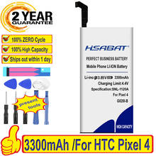 100% Original HSABAT 3300mAh G020I-B Battery For HTC Pixel 4 2024 - buy cheap