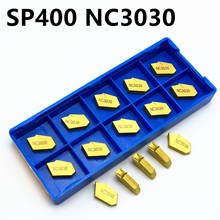 SP400 NC3030 High quality slotted carbide insert lathe tool turning tool cutting and grooving tool SP400NC3030 2024 - buy cheap