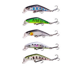 Señuelo de pesca Minnow de 6,8 cm, 2,7g, wobblers de hundimiento, cebo duro de plástico Artificial, ojos 3D, crankbait, trucha, carpa, aparejos de pesca 2024 - compra barato