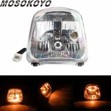 Universal Motorcycle H4 Headlight Dirt Bike Motocross Dual Sport Head Light For Honda CRF MX SMR Enduro Supermoto Off-Road 2024 - buy cheap