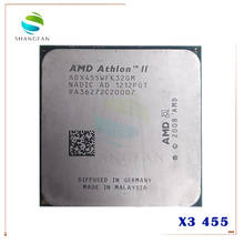 ЦП AMD Athlon II X3 455 3,3 ГГц, трехъядерный процессор ADX455WFK32GM, разъем AM3 938pin 2024 - купить недорого