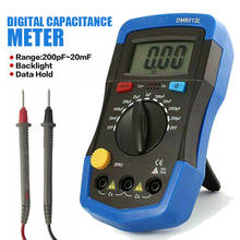 Medidor Digital de capacitancia, medidor de circuito mF uF, Capacitor, pantalla LCD para análisis numérico de errores de prueba 2024 - compra barato