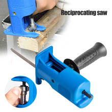 Elétrica reciprocating saw metal ferramenta de corte de madeira cortador com lâminas portátil acessórios da ferramenta elétrica acessório da broca 2024 - compre barato