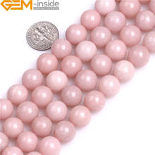Natural AAA Grade Round Pink Opal Beads For Jewelry Making Strand 15inch Semi Precious Stone Bracelet Necklace DIY Gift 2024 - buy cheap