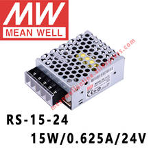 Mean Well RS-15-24 AC/DC 15W/0.625A/24V Single Output Switching Power Supply meanwell online store 2024 - buy cheap