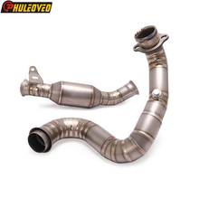 Tubo de ligação para escapamento de motocicleta, silenciador, deslizante, para ktm duke 690, 12-19, husqvarna, vitpilen 701, 18-20, svartpilen 701, 19-20 2024 - compre barato