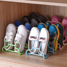 Rack criativo multifuncional para sapatos, cabide para calçados de crianças e crianças com 10 prateleiras penduradas para secar e economizar espaço 2024 - compre barato