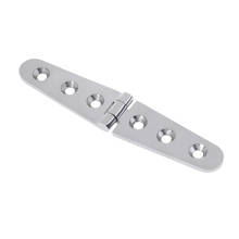 6-hole Boat Deck Cabin Strap Hinge - Marine Grade 316 Stainless Steel 2024 - buy cheap