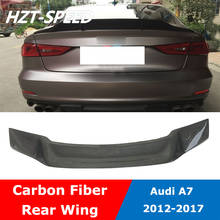 Alerón trasero de fibra de carbono estilo A7 R para Audi A7, modificación 2012-2017 2024 - compra barato