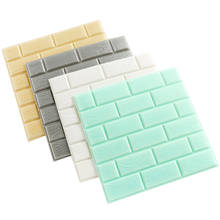 3D PE Brick Wall Sticker Decal Self-Adhesive Wallpaper Panels Home Decor 2024 - buy cheap