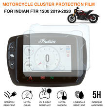 Película de protección contra rayaduras de panel para motocicleta, pegatina de pantalla para velocímetro, instrumento de salpicadero, para Indio FTR 1200 S 1200 S 2019-2020 2024 - compra barato