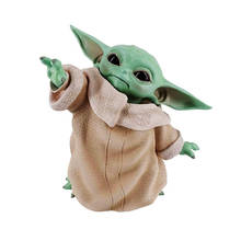 Figura de ação star wars bebê yoda, 8cm, brinquedo estilo yoda, presentes para crianças 2024 - compre barato